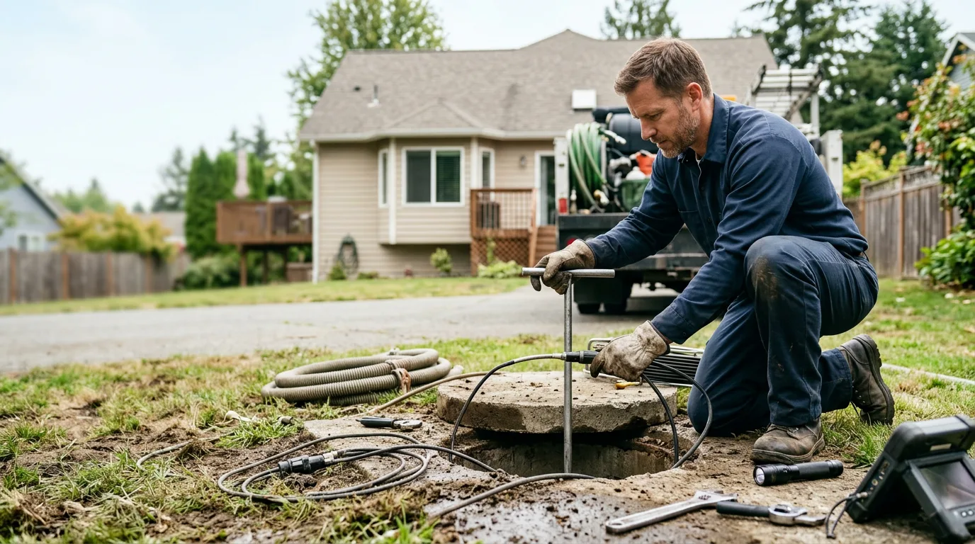 Septic Tank Pumping in Greenacres, WA